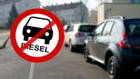 Restricție totală pentru mașinile diesel din 1 octombrie. Circulația complet interzisă între 8:30-18:30
