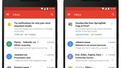 Gmail primeşte interfaţă nouă şi funcţionalitate extinsă