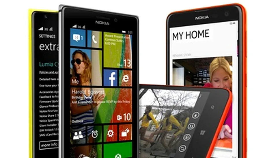 Microsoft a început actualizarea telefoanelor Lumia la Windows Phone 8.1 şi Nokia Cyan