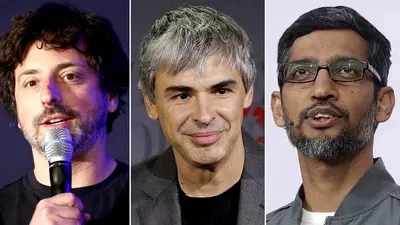Fondatorii Google, Larry Page şi Sergey Brin, cedează conducerea Alphabet către Sundar Pichai