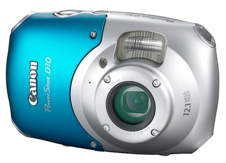 Canon PowerShot D10 - rezista la apa, frig si socuri