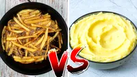 Ce îngrașă mai mult: 200 grame cartofi prăjiți sau 400 grame piure cu unt și lapte? Am făcut calculul caloric complet