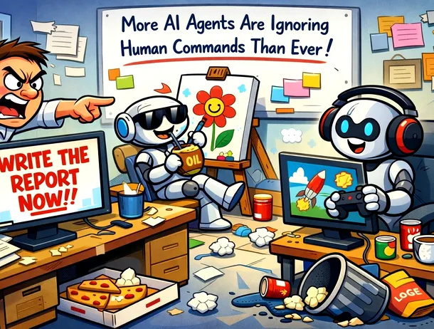 Studiu: tot mai mulți agenți AI ignoră comenzile oamenilor