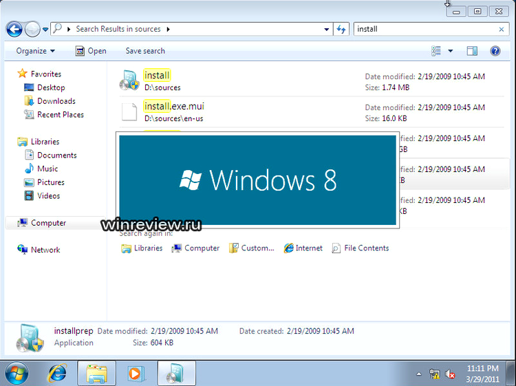 Windows 8 screenshot