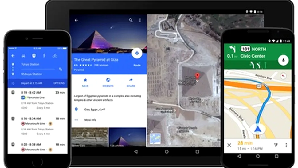 Maps, Calendar si Gmail cu Material Design disponibile si pe Android 4.x