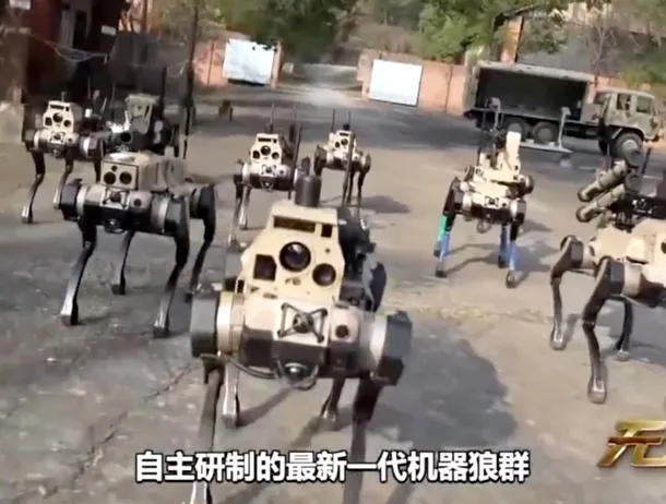 Roboții-câini, care operează autonom ca o „haită de lupi”, au fost testați în China – VIDEO