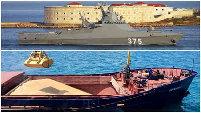Trei nave comerciale au ignorat blocada rusă din Marea Neagră. Cineva privea de sus, pentru a-l descuraja pe Putin