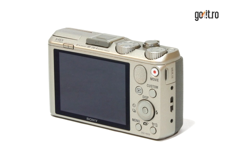 Sony HX50V - amplasarea butoanelor