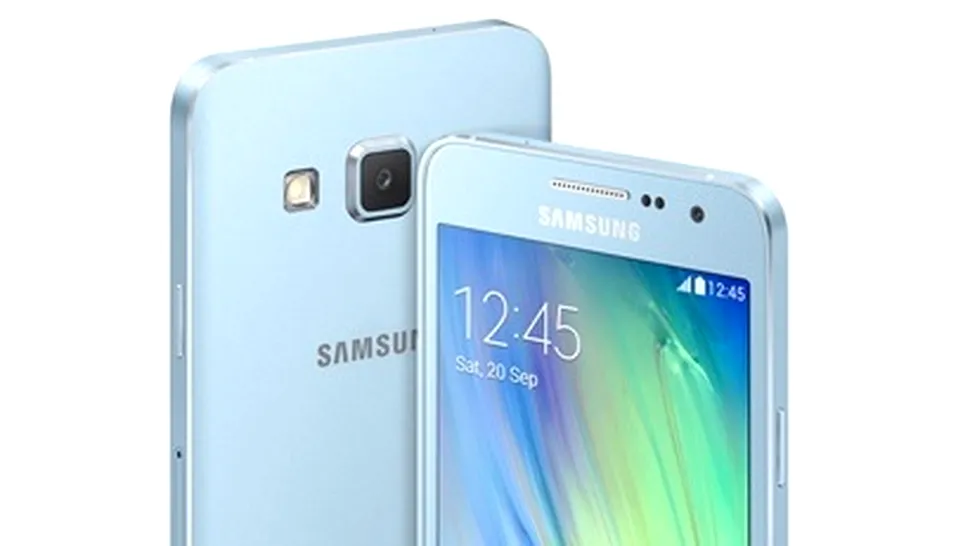 Samsung a anunţat Galaxy A5 şi Galaxy A3: carcase elegante pentru gamele intermediară şi inferioară