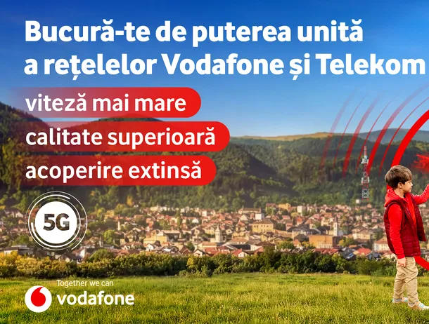 Oxygen semnează „Pentru un viitor mai bun. Împreună” – campania care unește puterea rețelelor Vodafone și Telekom