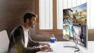 Philips lansează cel mai mare monitor 4K curbat, de pe piaţă