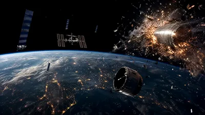 O rachetă chineză s-a dezintegrat periculos de aproape de constelația Starlink