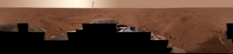 Panorama din jurul lui Phoenix Lander