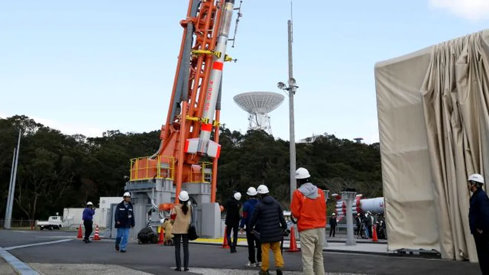 Japonia a încercat să lanseze un satelit în spaţiu cu ajutorul unei rachete de dimensiunile unui stâlp de iluminat