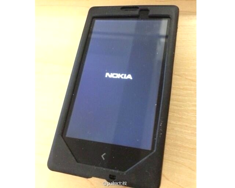Imagine cu prototipul Nokia Normandy