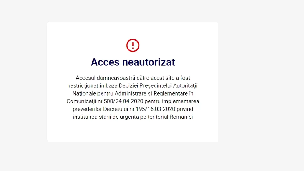 Site-ul Ortodoxinfo.ro, închis de ANCOM pentru distribuirea de știri false