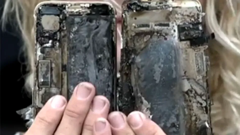 Apple, dată în judecată de un utilizator iPhone 7 pentru un incendiu cauzat de bateria telefonului mobil