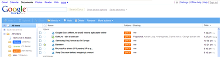 Google Docs offline
