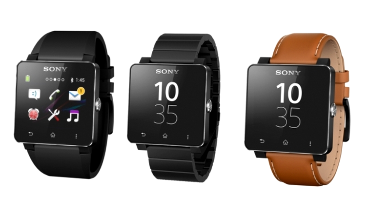 SmartWatch 2 cu brăţară din silicon, metalică şi din piele