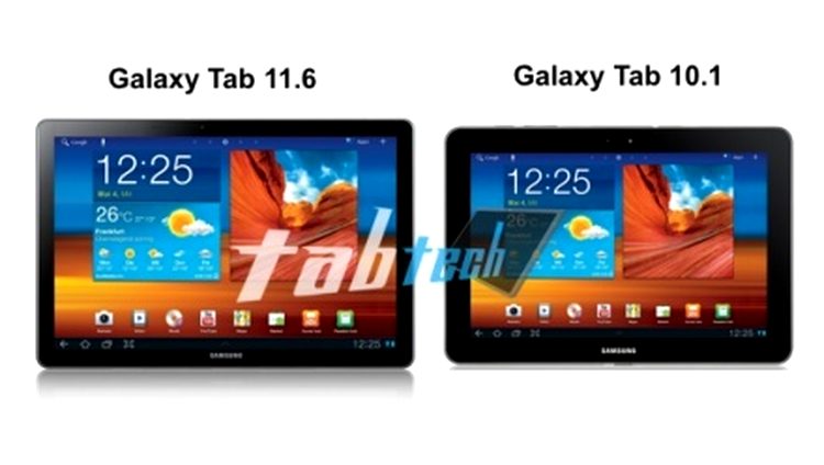 Comparaţie între modelul de 10.1" şi un posibil model de 11.6"