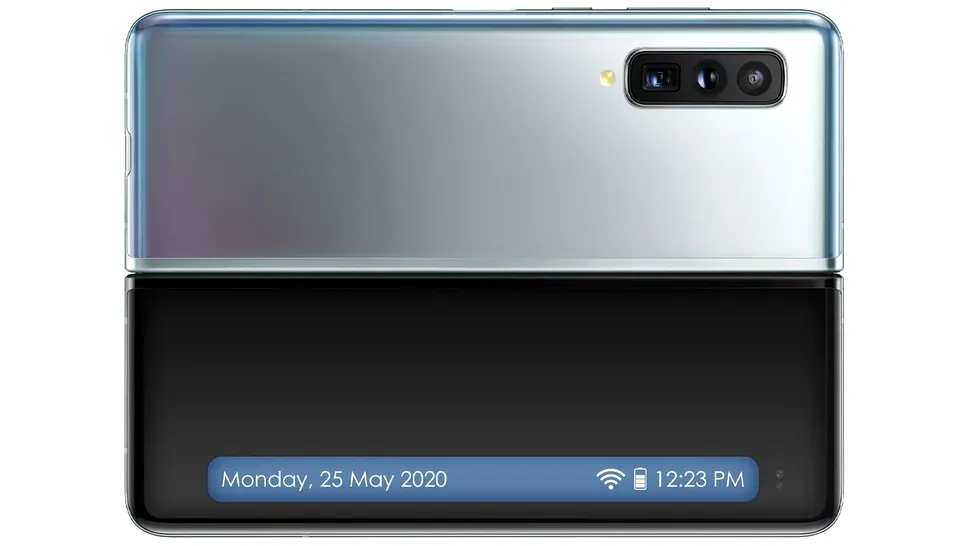 Galaxy Fold Lite: primele imagini cu telefonul pliabil „ieftin” de la Samsung