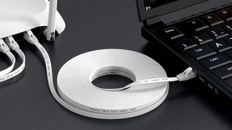 Când și de ce ar trebui să eviți cablurile de internet plate, deși arată bine și sunt practice