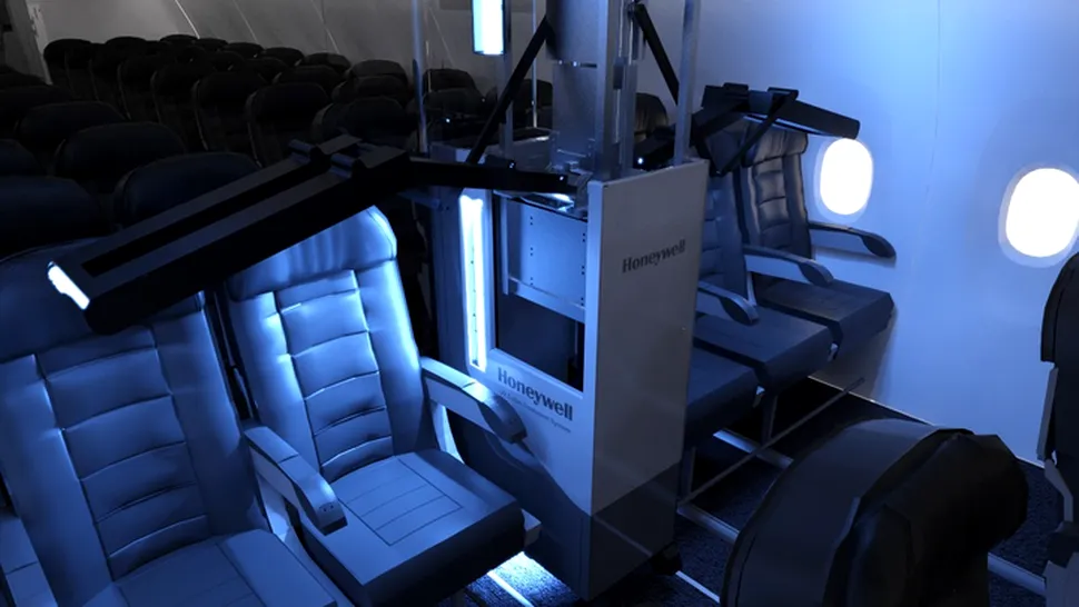 Honeywell a prezentat un sistem UV de igienizare a cabinelor avioanelor comerciale