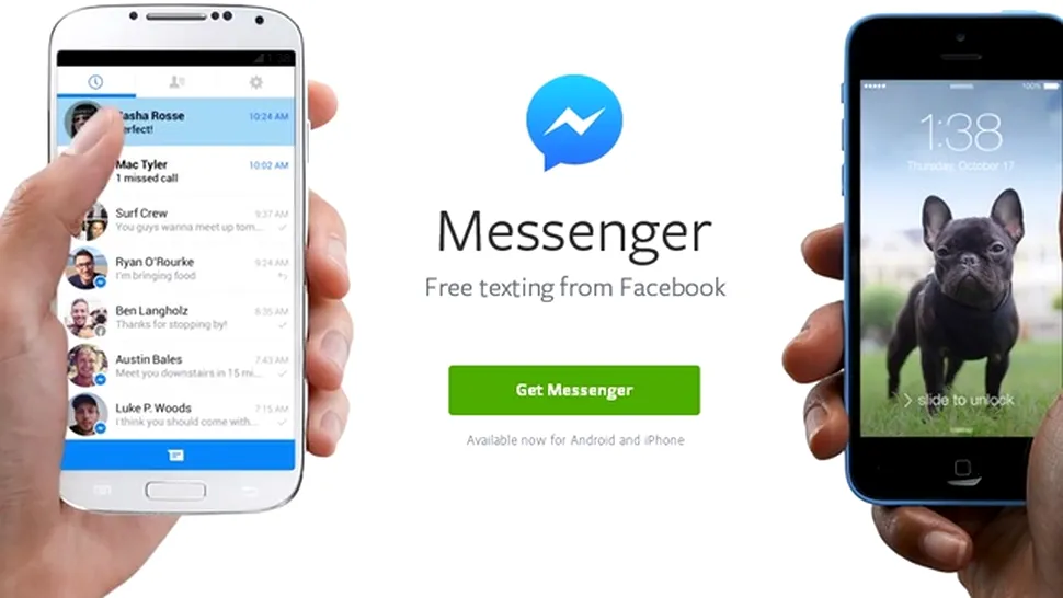 Facebook Messenger împrumută o funcţie de la Snapchat