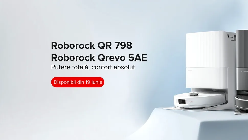 Qrevo, noul aspirator robot de la Roborock