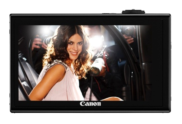 Canon IXUS 510 HS - ecranul touch de 3.2"