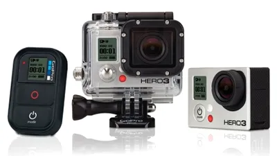 GoPro Hero3 - camera compactă filmează acum la rezoluţie 4K