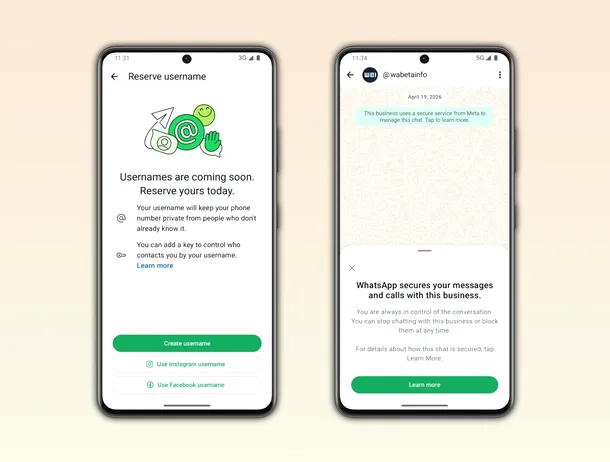 WhatsApp extinde sistemul „nume de utilizator” și pentru companiile care folosesc Cloud API