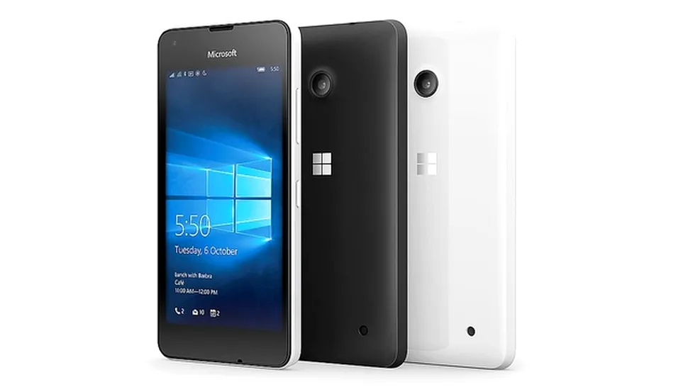 Lumia 550: experienţa Windows 10 Mobile la preţ minim