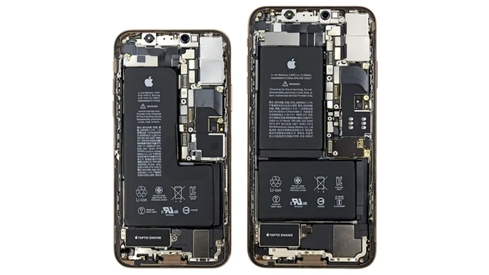 Fotografii cu placa de bază din iPhone 11. Sugerează schimbări majore de design la interior şi baterii mai mari