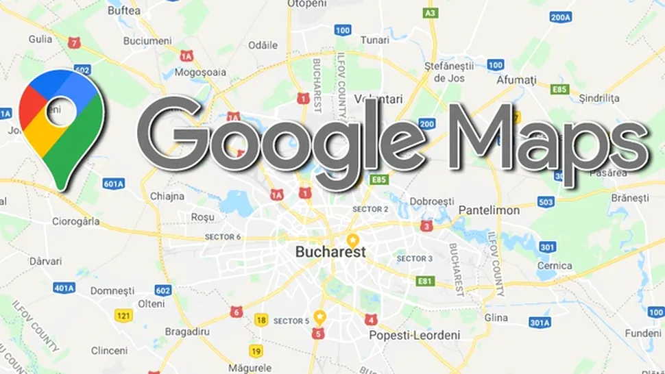 Google Maps: aplicaţie actualizată pentru mobil şi logo nou la 15 ani de la lansarea serviciului