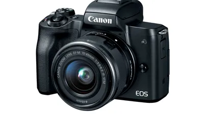 Canon EOS M50, primul mirrorless M-Series cu suport pentru filmare 4K