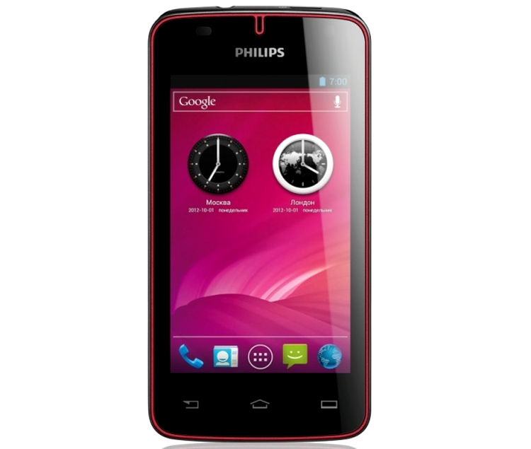 Philips Xenium W536 - un smartphone din gama de bază