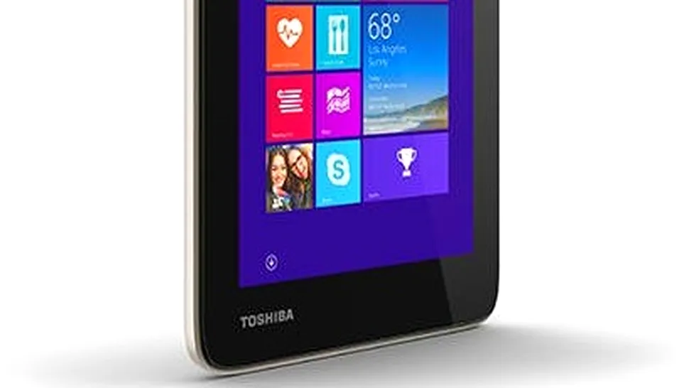 Toshiba a anunţat Encore 7, prima tabletă Windows 8.1 with Bing cu ecran de 7
