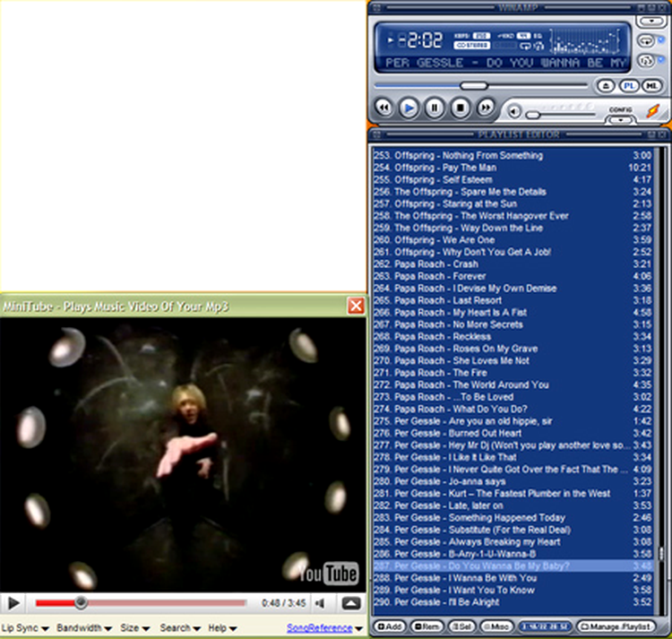 Winamp YouTube