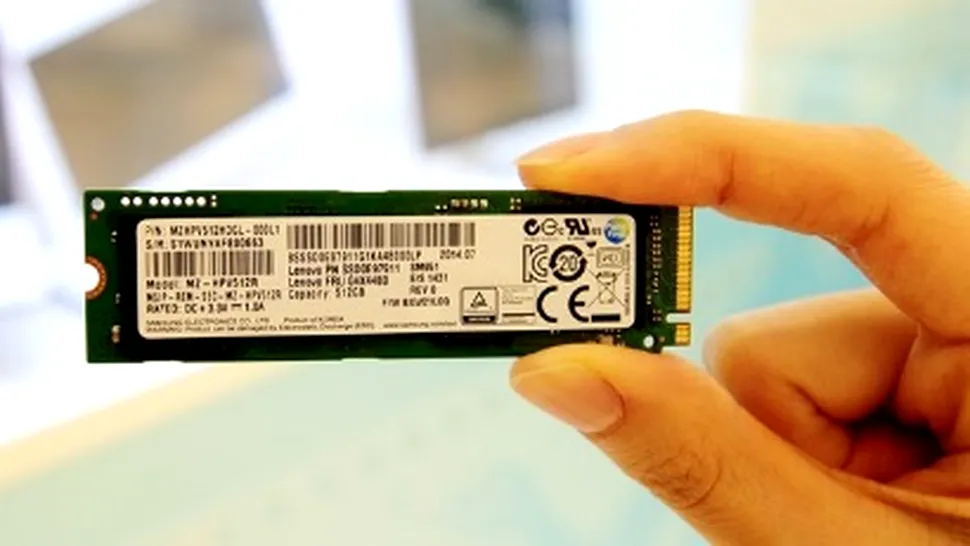 Samsung produce un SSD extrem de rapid şi eficient, pentru sisteme laptop