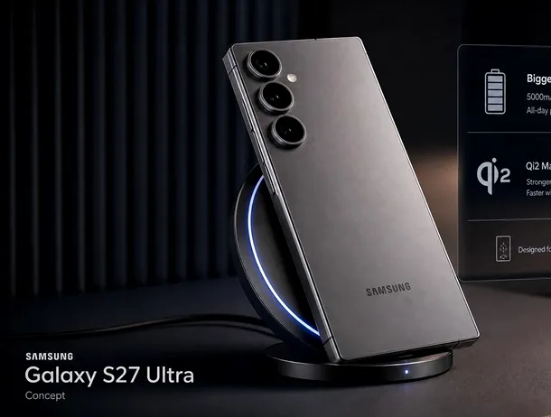 Samsung analizează o baterie mai mare pentru Galaxy S27 Ultra, dar renunță deocamdată la tehnologia siliciu-carbon