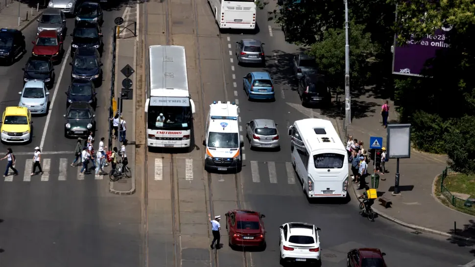VIDEO: În București se testează prima trecere de pietoni inteligentă