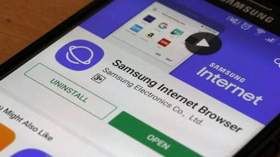 Samsung Internet Browser primește o modificare inspirată de la platforma iOS