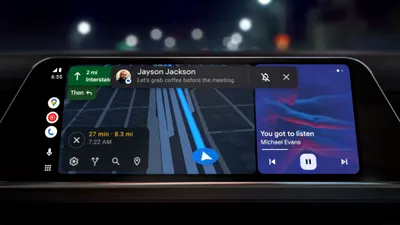 Google a lansat Android Auto 10