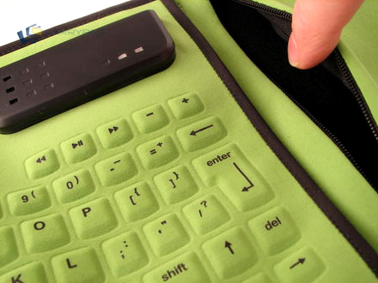 Tastatură textilă tip săculeţ