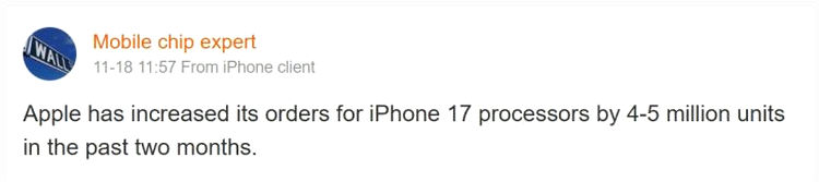 „Mobile chip expert” A19