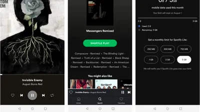 Spotify Lite este aplicaţia de muzică pentru cei cu planuri de date limitate