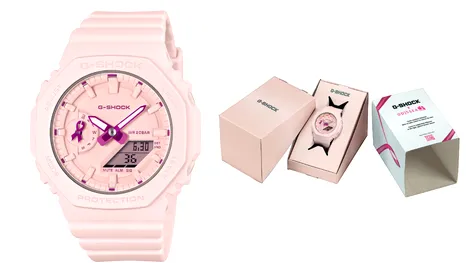 Casio lansează un G-SHOCK complet roz. GMA-S2100PR-4A costă 99 EURO