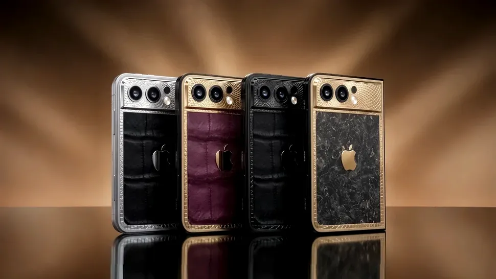 Caviar prezintă o colecție exclusivistă inspirată de viitorul iPhone pliabil al Apple