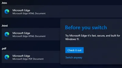 Microsoft cedează: permite schimbarea mai simplă a browser-ului Edge în Windows 11